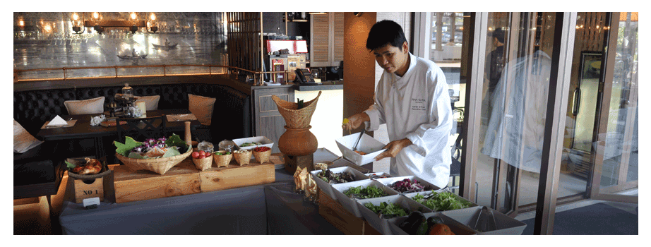 Lunch Buffet Salad Bar